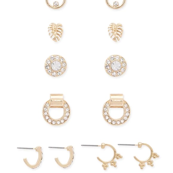 BRAND NEW Assorted Stud Earring Set - Picture 2 of 2